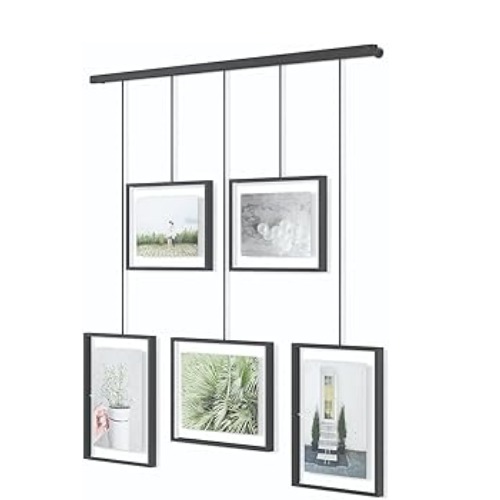 Modern Minimalist Hanging Photo Display Frames (5-Picture Set)